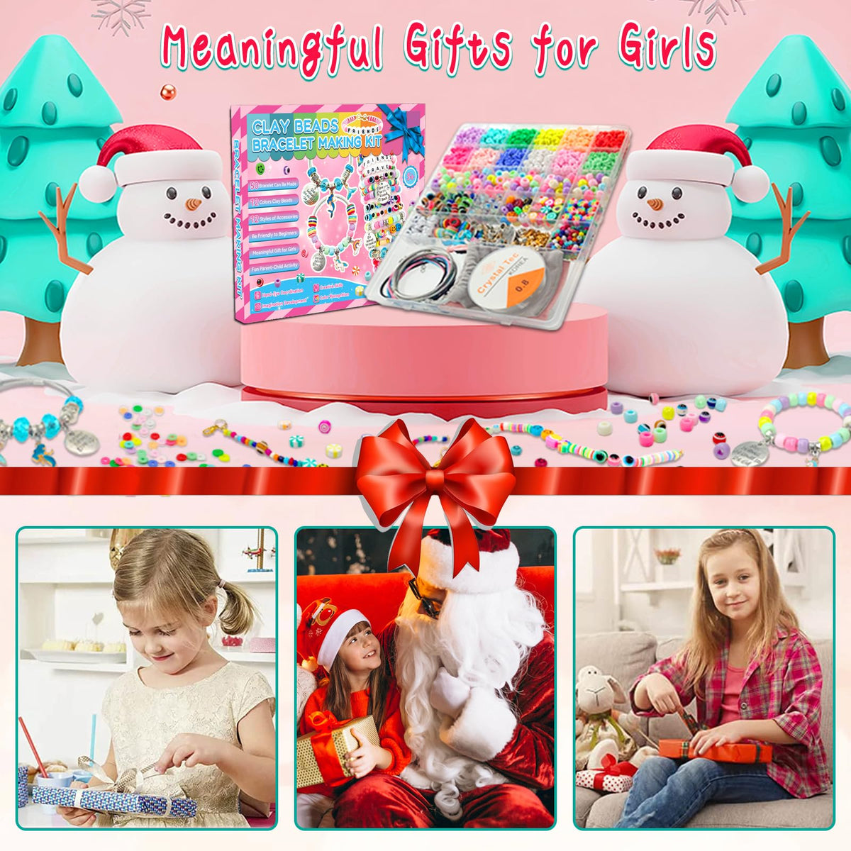 Leitait bracelet making kit as a gift idea for birthdays or holidays