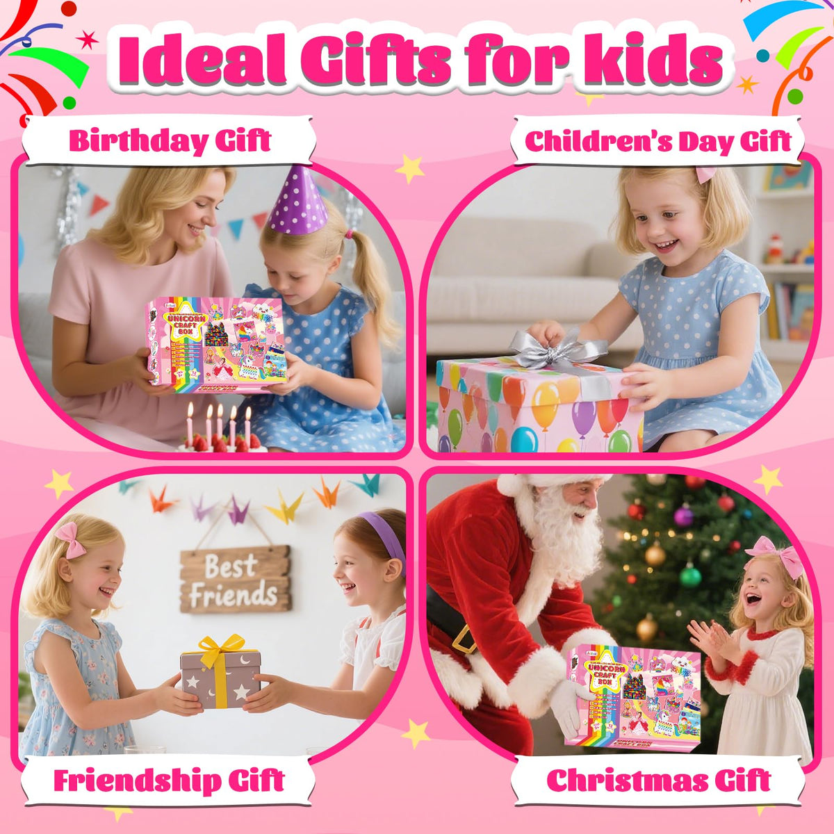 Leitait Travel-friendly craft toys entertain kids on road trips.