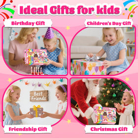 Leitait Travel-friendly craft toys entertain kids on road trips.