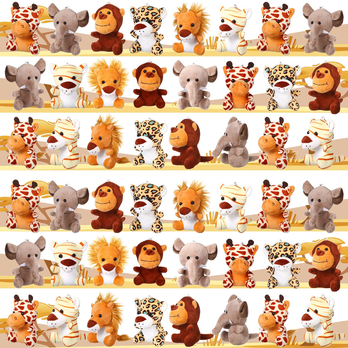 Leitee safari lion plush for play and decor