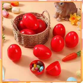 Leitee blank eggs are sturdy and easy to color for DIY crafts.