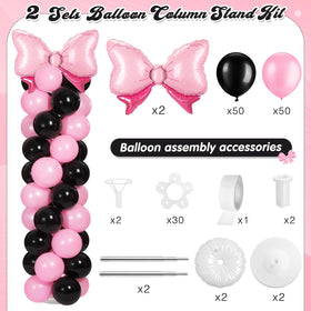 Leitee Coquette black 10-inch balloon adds bold contrast to celebrations.
