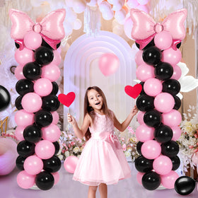 Leitee Coquette pink 10-inch balloon brings soft color to decor.