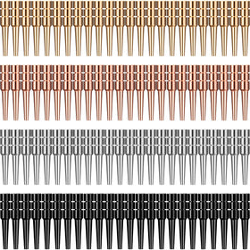 Leitee black cribbage pegs with durable finish for reliable scoring