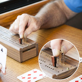 Leitee copper cribbage pegs add warm metallic accent and grip