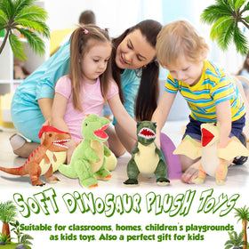 Leitee dinosaur classroom prize plush supports rewards and imaginative learning.
