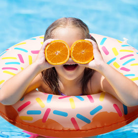 Leitee donut pool float party decoration serves as charming centerpieces for donut themed events