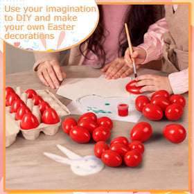 Leitee Easter egg craft idea with sequins and ribbons for festive decorations.