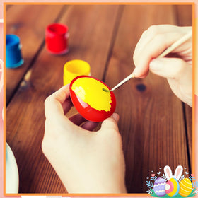 Leitee large Easter egg for hunts and carnival prizes.