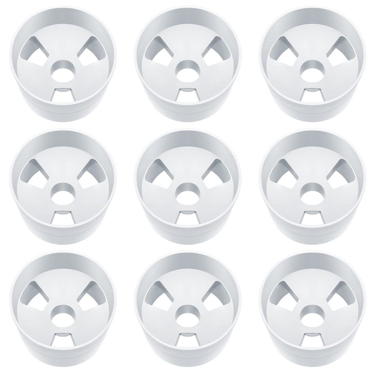 Leitee golf hole cup outdoor 4-inch in white for backyard practice