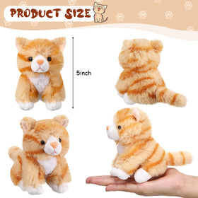 Leitee kitten plush 5in height, perfect for little hands and crafts