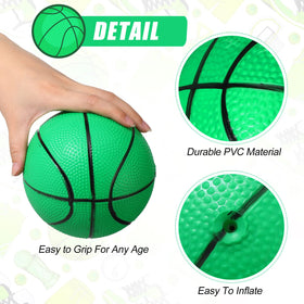 Leitee balls with pump for quick inflation and easy setup