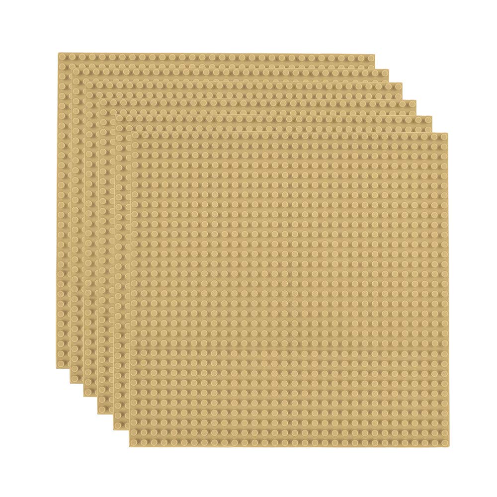 Lekebaby green baseplates, durable play surface for imaginative builds.