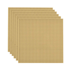 Lekebaby green baseplates, durable play surface for imaginative builds.