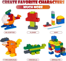Lekebaby Classic bricks durable ABS material designed for long lasting play sessions