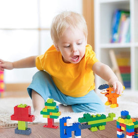Lekebaby Classic bricks tree and animal build fuels imaginative storytelling and scenes