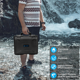 Lekufee Avata 2 charging hub and accessories tray helps tidy cables and reachables.