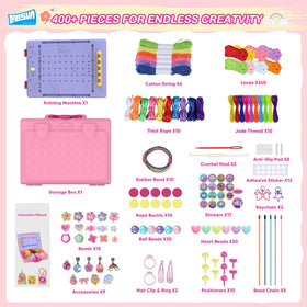 LELESUN portable crafting case supports on-the-go creativity