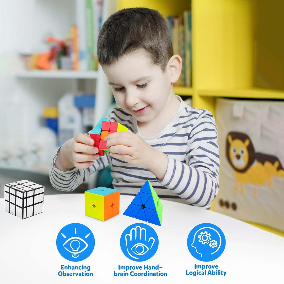 Lelongma skewb cube featuring unique cross-turns for new puzzles.