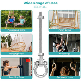 LELYMALL detachable hangers compatible with chains or ropes