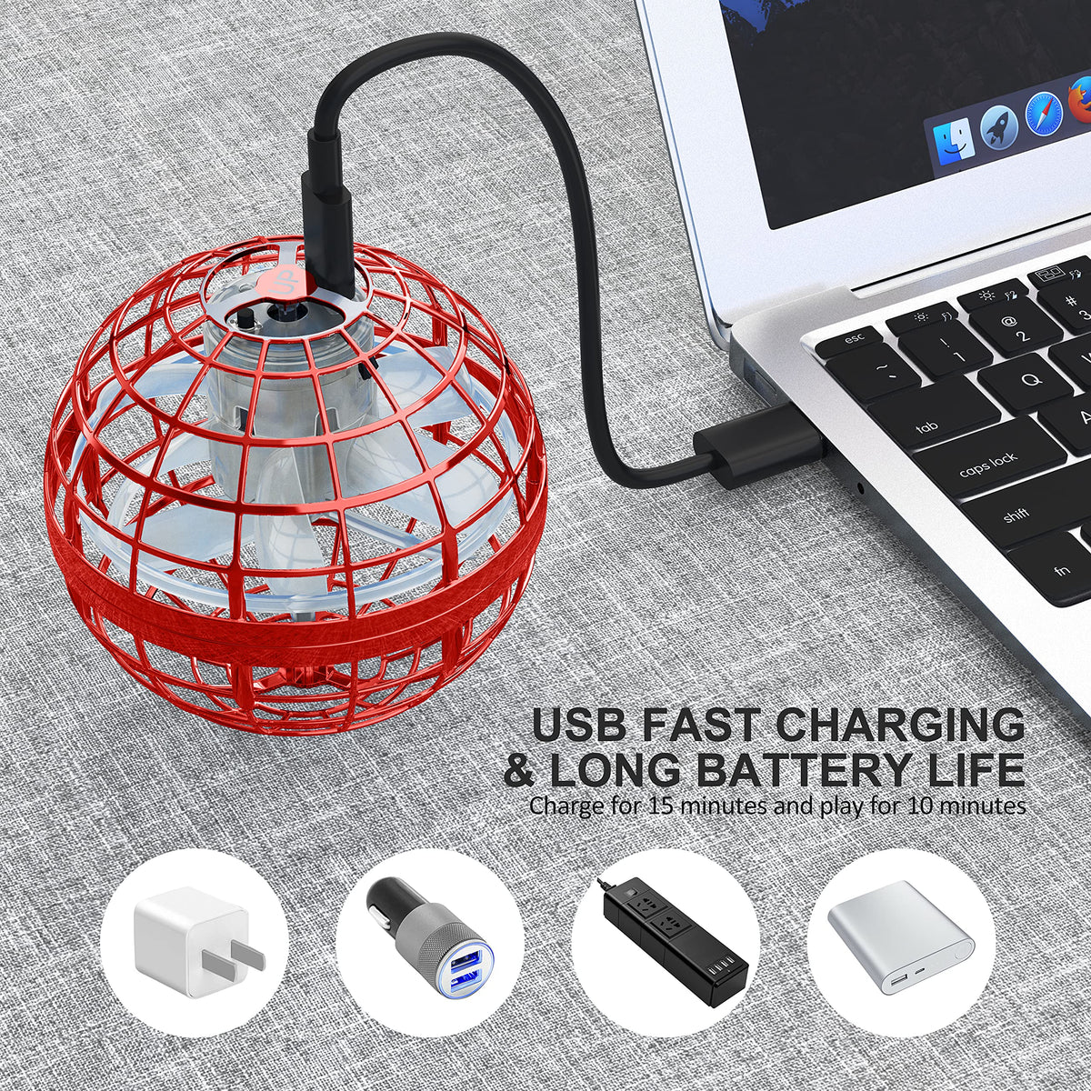 LEMATRIX Flying Orb Ball Toy gift packaging makes a fun gift.