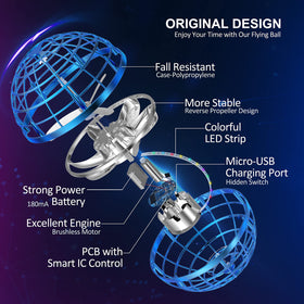 LE MATRIX hand-controlled drone without remote for intuitive play.