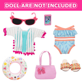 Lembani 18-inch doll phone prop for pretend play