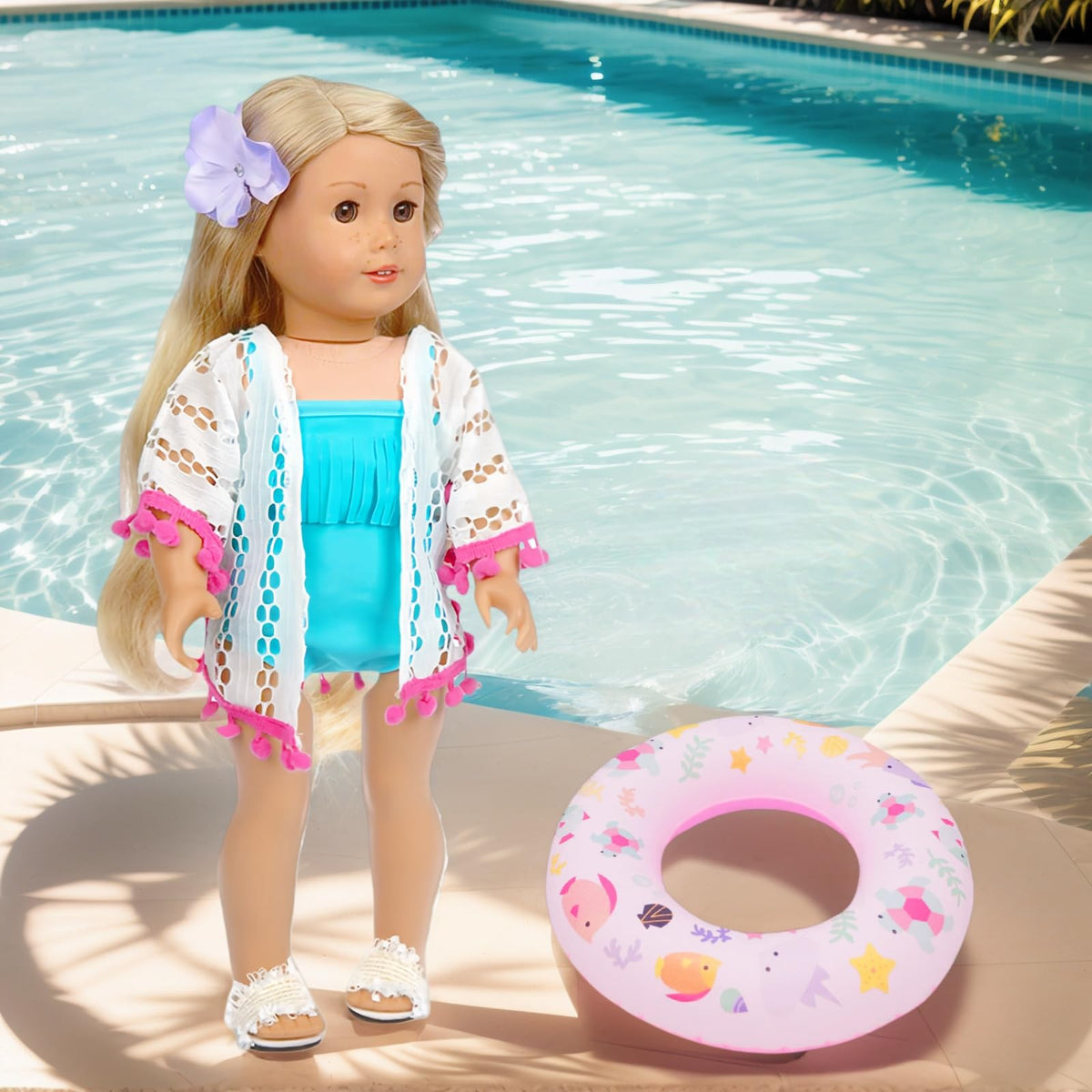 Lembani 18-inch doll sunglasses for sunny days