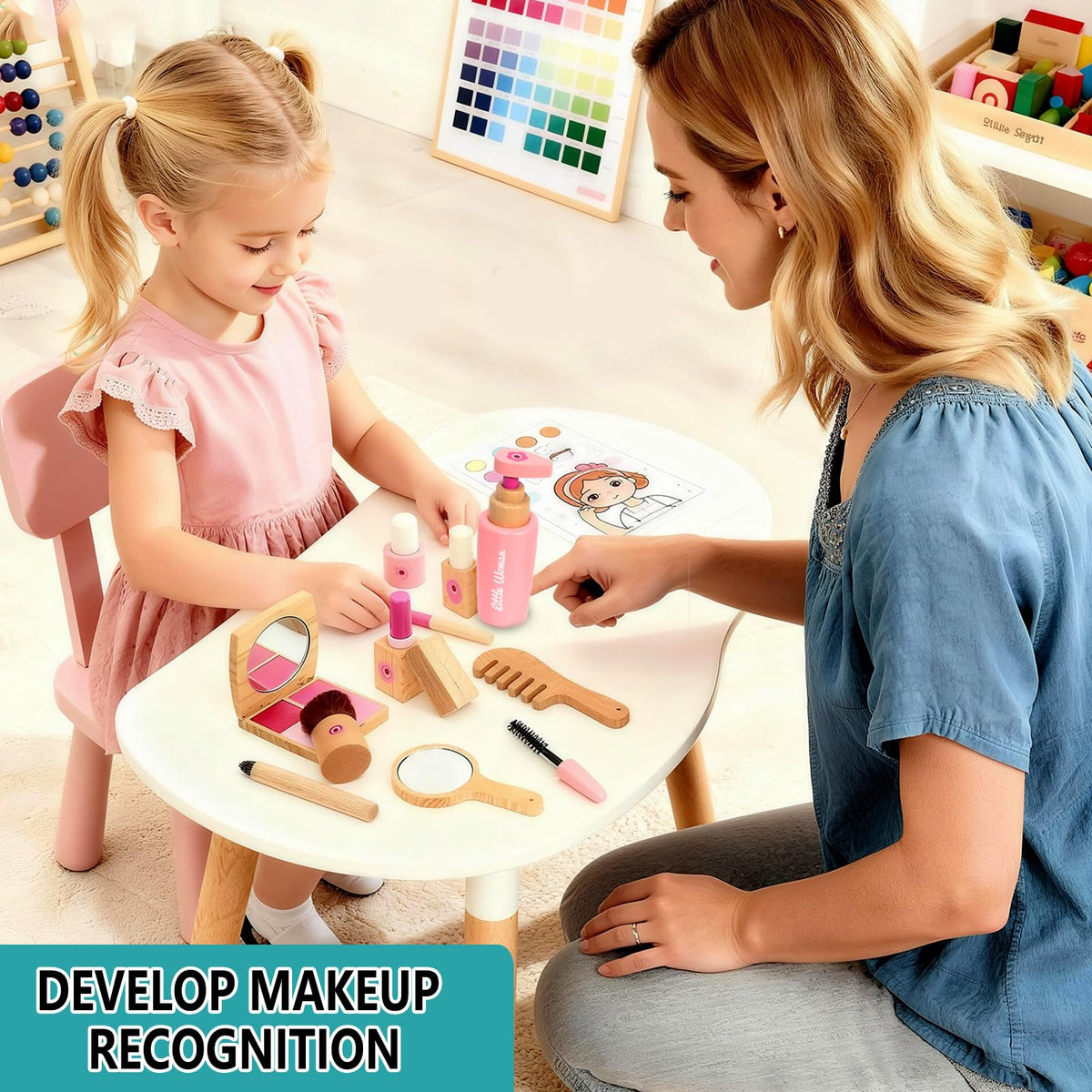 Lemofix wooden set supports shared play and parent child bonding
