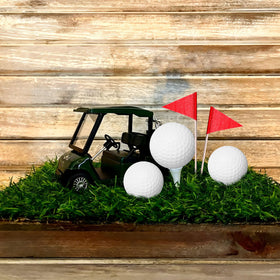LemonRoad dessert assembly ideas with golf toppers for festive tables