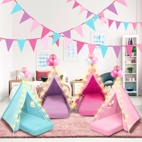 Lemosae sturdy pine poles ensure durable frames for quick sleepover setups
