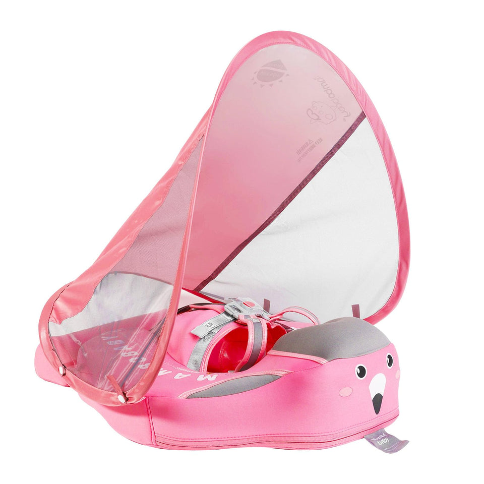 Lemrok Mambobaby anti-flip design keeps baby secure in water