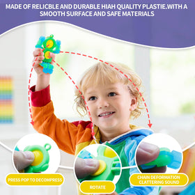 LENDOD astronaut pop spinner offers satisfying pops and clicks for focused playtime.