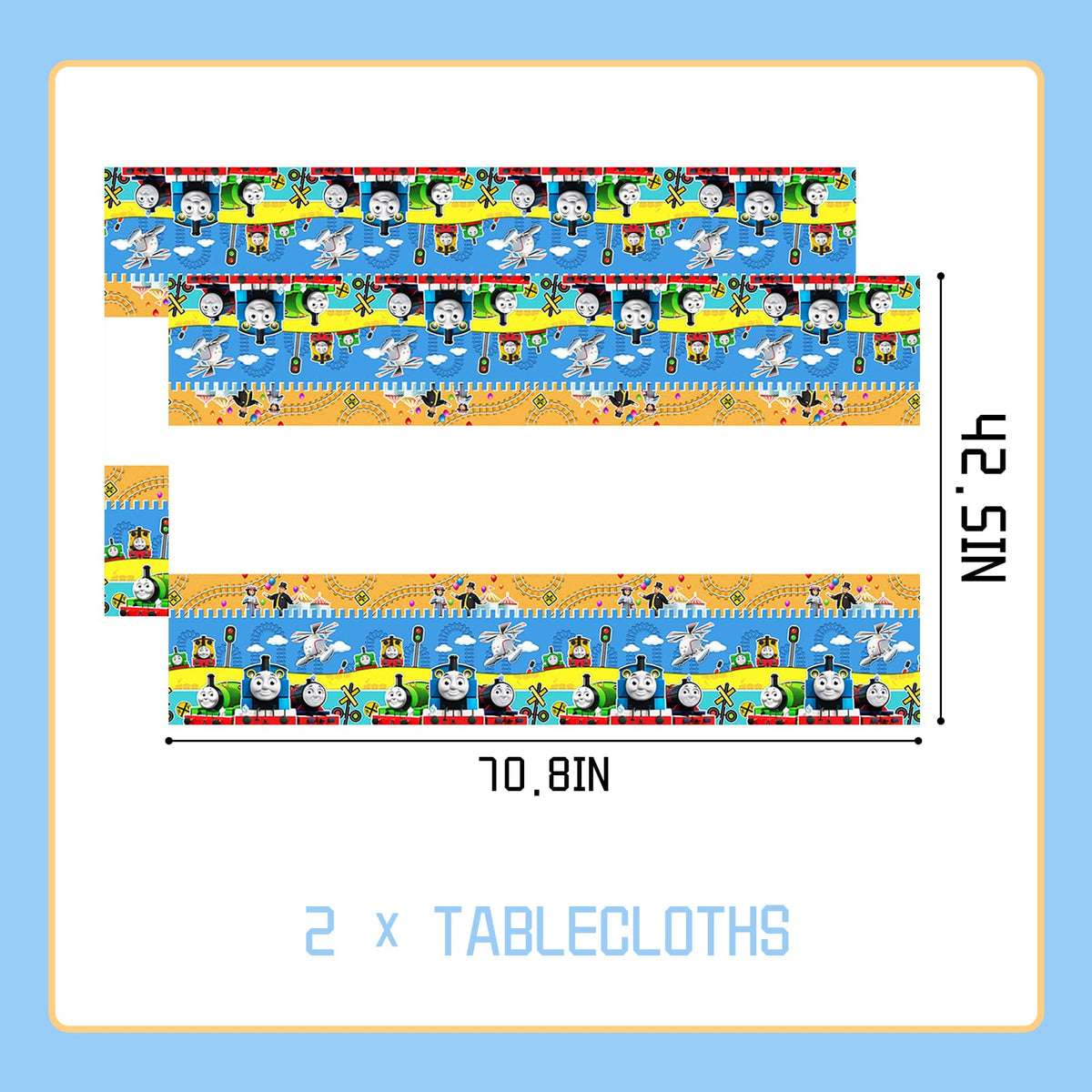 Lenglet Train Friends napkins deliver soft, absorbent wipes for easy table cleanup.