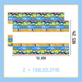 Lenglet Train Friends napkins deliver soft, absorbent wipes for easy table cleanup.