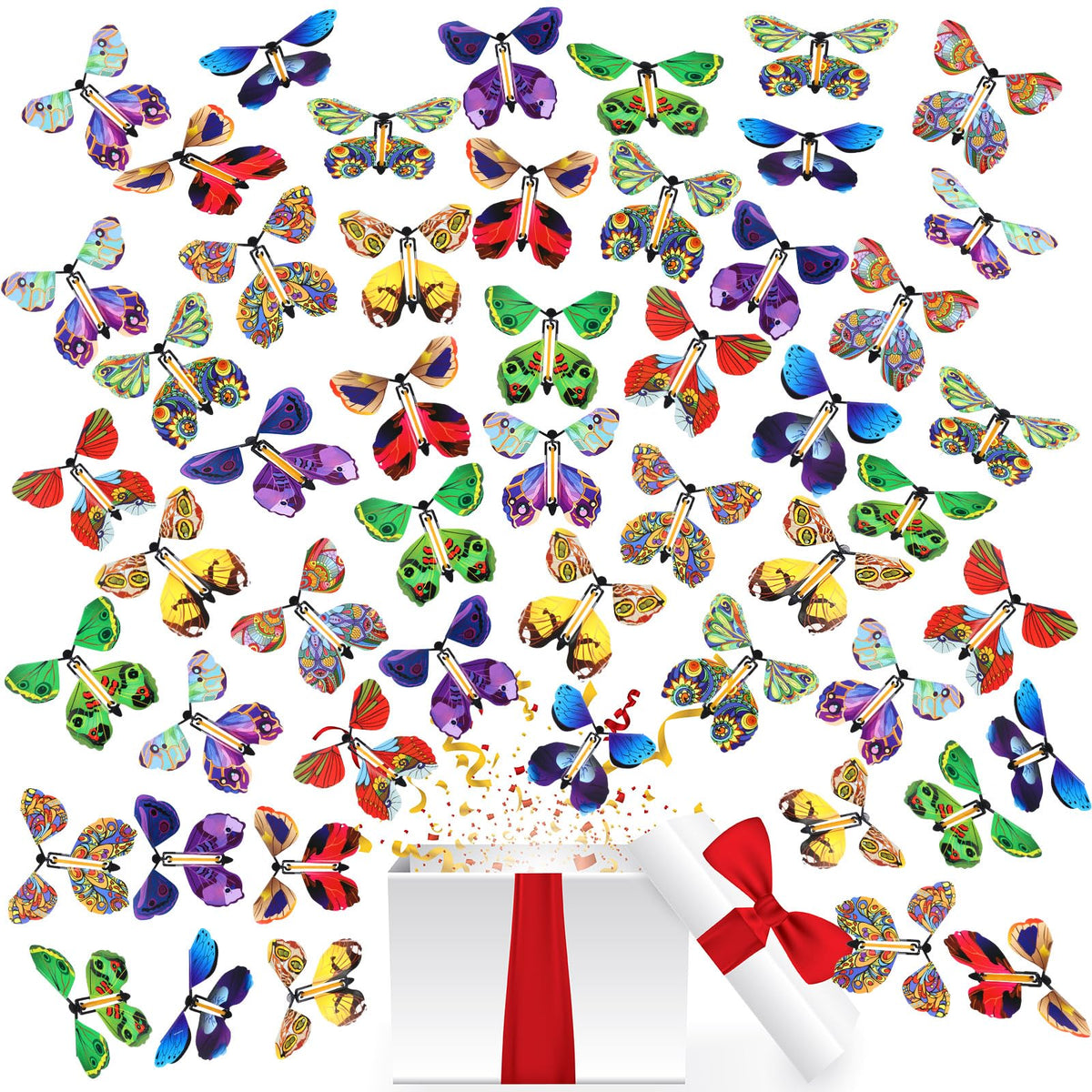 Lenwen butterfly toys spark imagination and interactive play after opening.