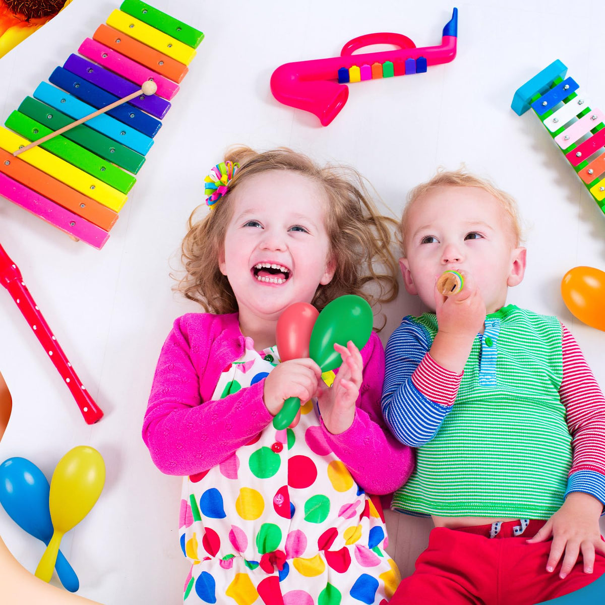 Lenwen classroom maracas in neon colors to spark creativity and coordination