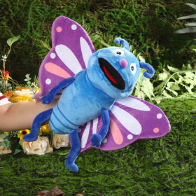 Lenwen insect puppets collection showing variety for family puppet shows and learning
