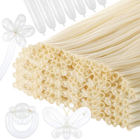 Lenwen long balloons clear twists for 12-inch decor and arches at parties