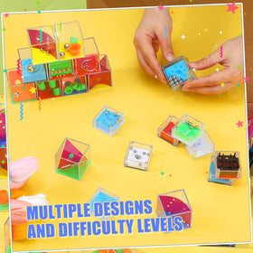 Lenwen mini puzzle boxes compact size for easy transport and desk games.