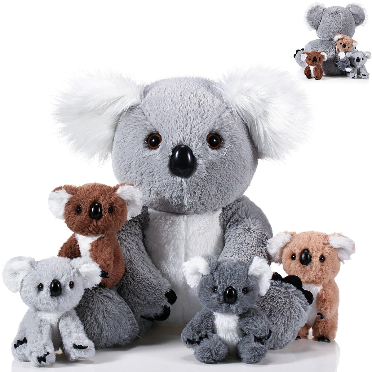 Lenwen mother koala plush ready for cozy hugs and bedtime comfort.