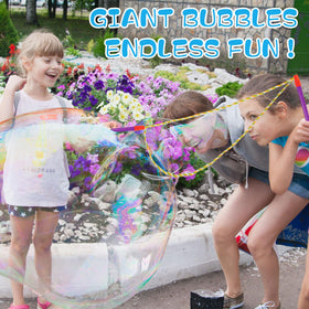 Lenwen outdoor bubble activity setup for park and beach fun.