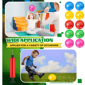 Outdoor play with Lenwen sensory ball supports group games.