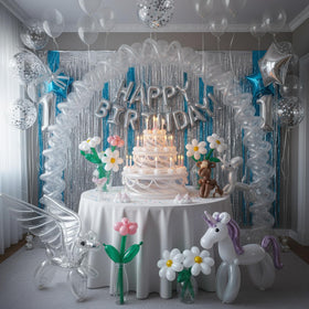 Lenwen professional balloon artセット clear 1000-piece value for large events