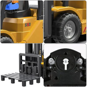 Leopmase RC forklift durable plastic body for active play