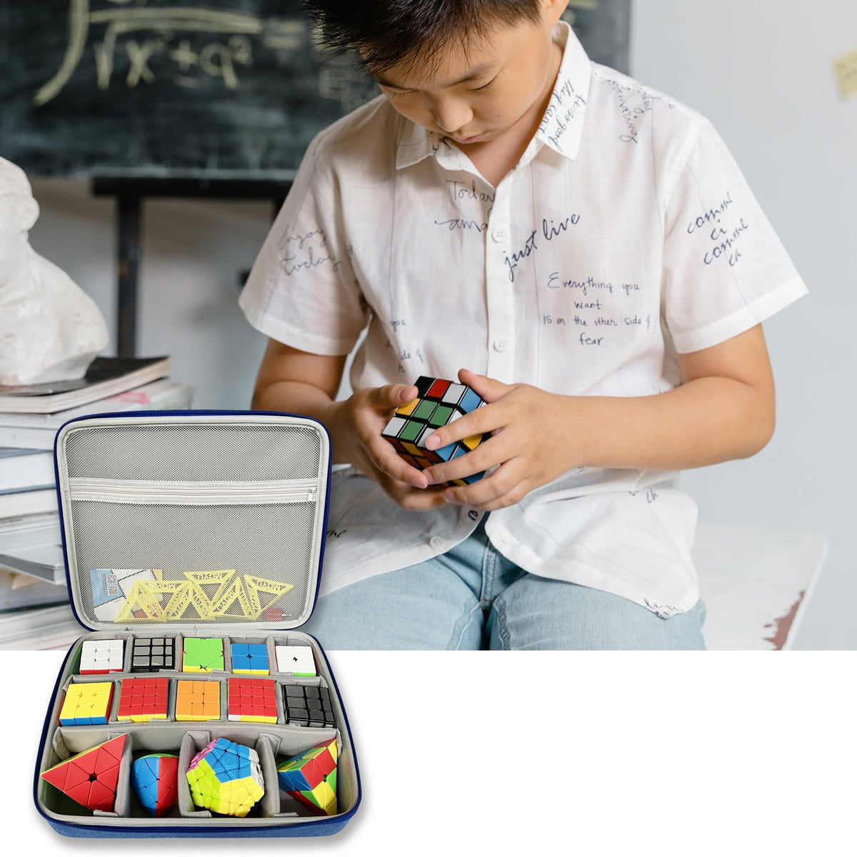 LeoTube case offers versatile compatibility with popular cube brands for travel.