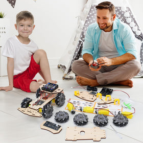 LEPANDA wooden laser-cut body design for a sleek, premium chassis.