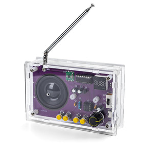 LEPANDA radio kit assembly for hands-on STEM practice.