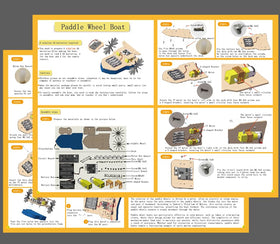 LEPANDA RC Boat compact wooden-build design for quick setup.