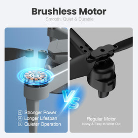 Lesail brushless motors deliver smoother, quieter flights for kids